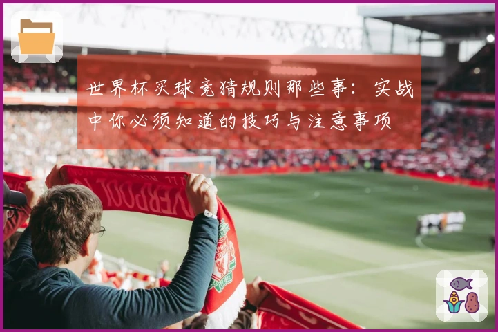 世界杯买球竞猜规则那些事：实战中你必须知道的技巧与注意事项